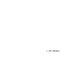 ДСП Kronospan Білий Фасадний 0101 SM 18мм 2800*2070