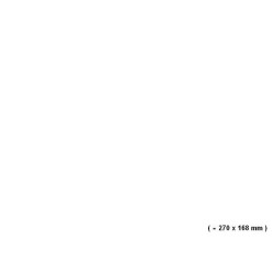 ДСП Kronospan Білий Фасадний 0101 SM 18мм 2800*2070