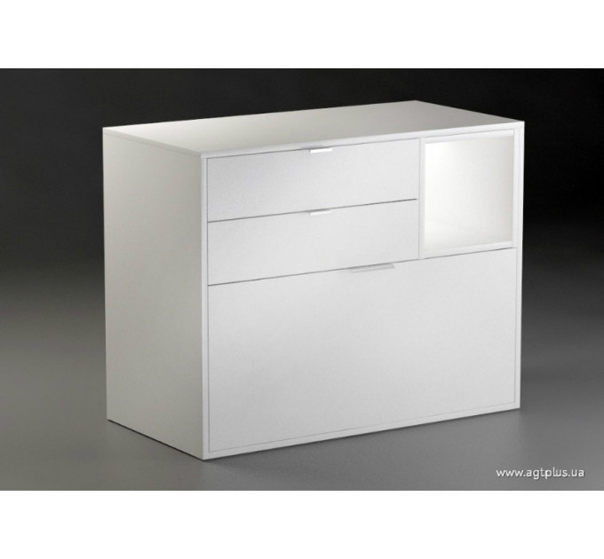 МДФ Alvic Metaldeco 3436 Білий (глянець) 18мм 2750*1220мм