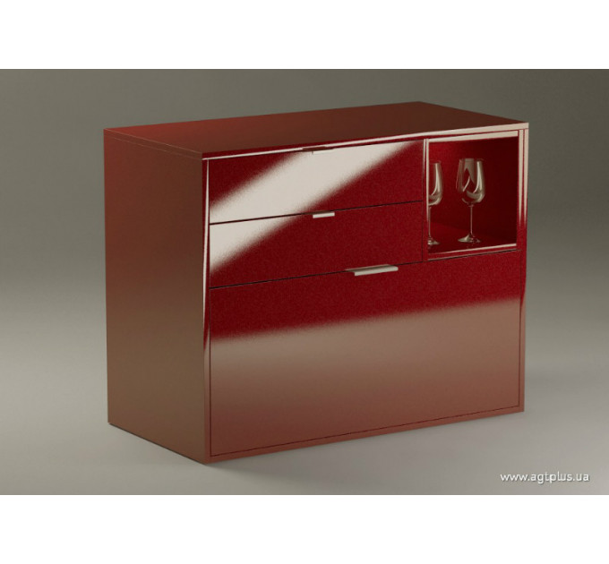 МДФ Alvic Pearl Effect 2226 Бордо (глянець) 18мм 2750*1220мм