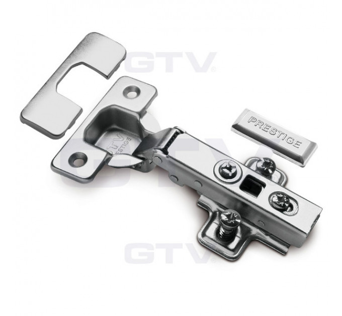 Петля GТV накладна з доводкою Prestige ZM-ECHC09BEO